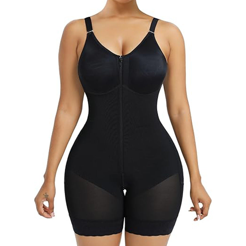 Women's Tummy Control Body Shaper with Zipper