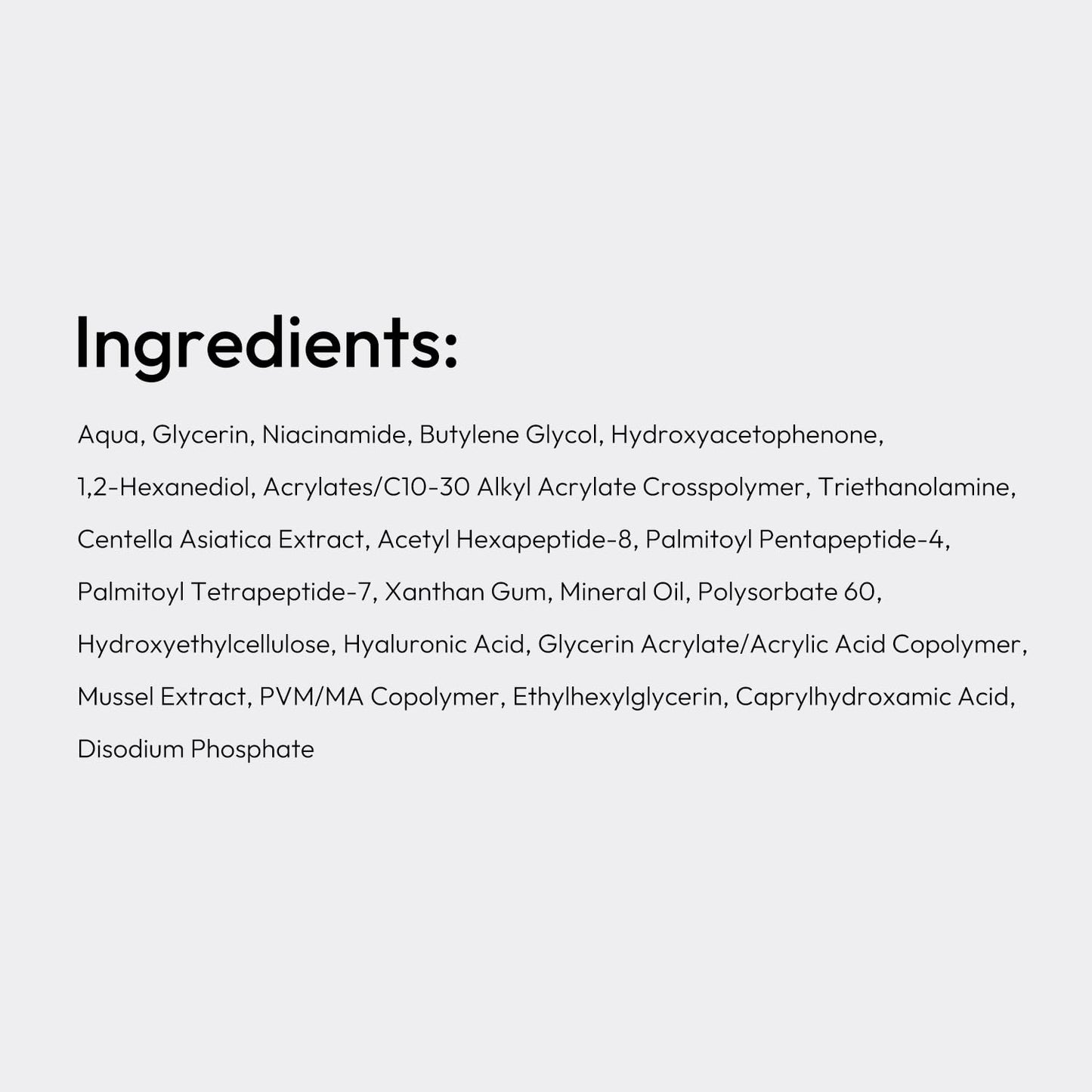 Red Light Therapy Peptide Serum, LED Activation Serum for Face and Neck with Peptides, Niacinamide, Cica & Hyaluronic Acid, Hydrating, Soothing, Firming & Anti-Aging, 1 Fl. Oz