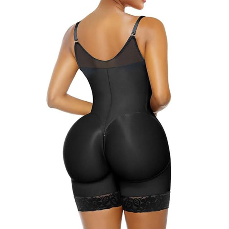 Women's Tummy Control Body Shaper with Zipper